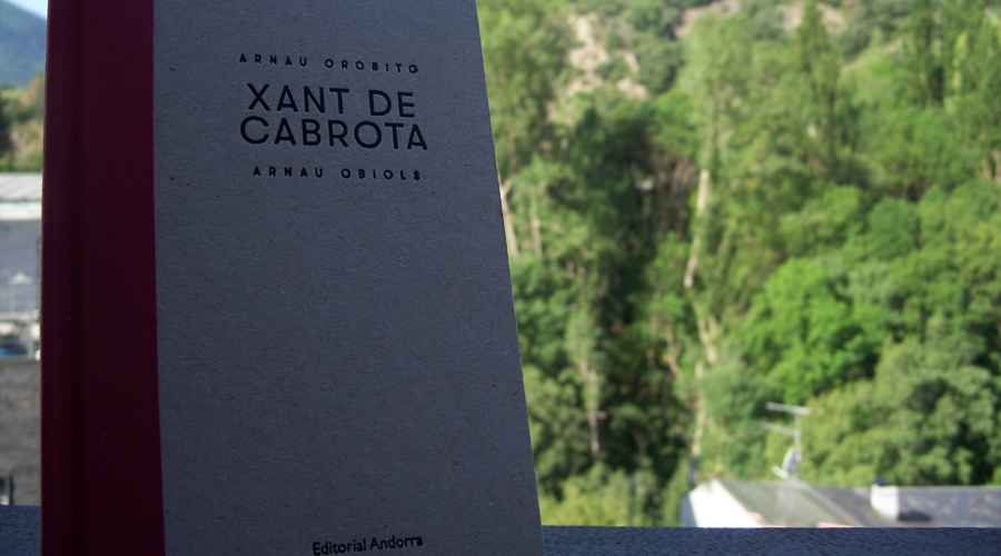 Coberta del poemari Xant de Cabrota