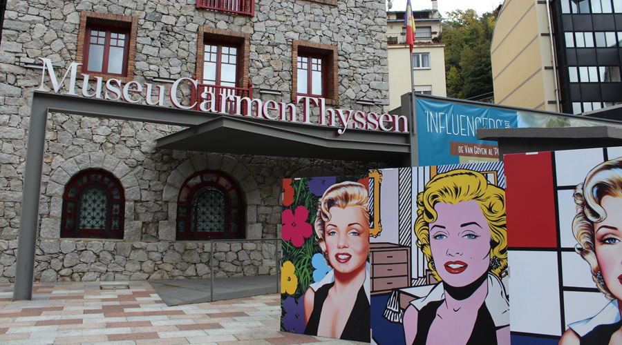 Façana del Museu Carmen Thyssen Andorra