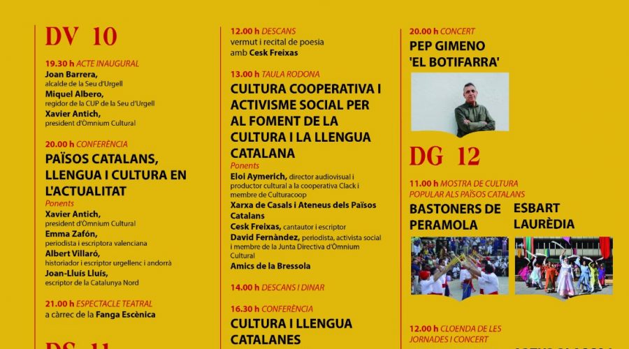 Programa de la primera trobada