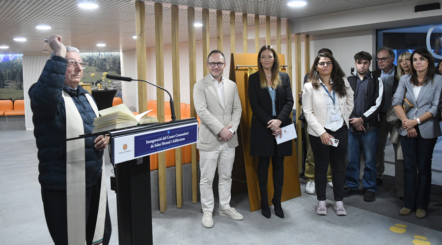 Inauguració del nou centre de salut mental i addiccions