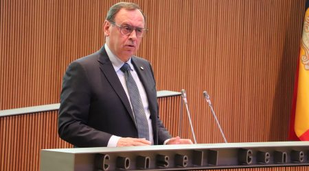 El president del Grup Parlamentari Demòcrata, Jordi Jordana