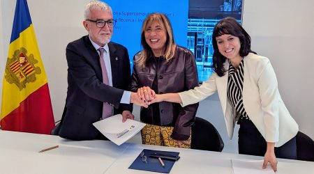 Mateo Valero, Conxita Marsol i Marta Domènech