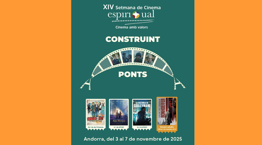 Cartell de la present edició de la Setmana de cinema espiritual