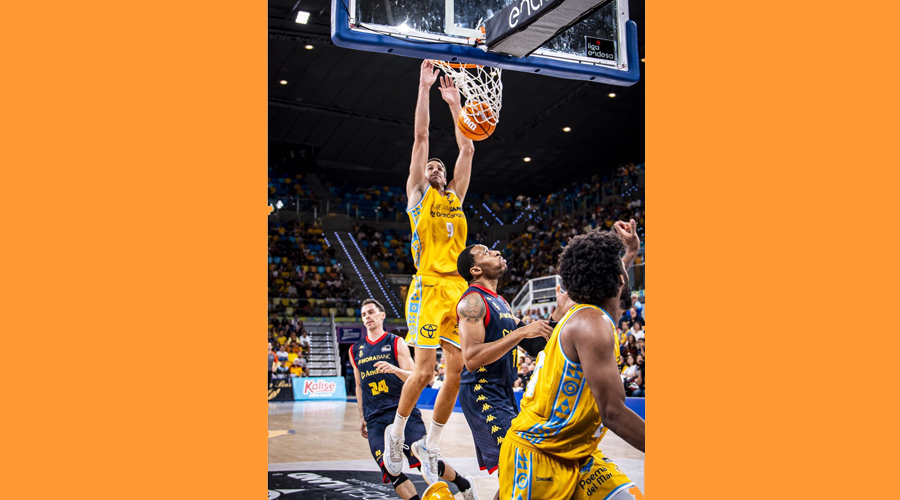 El BC Andorra s'ha vist superat pels canaris
