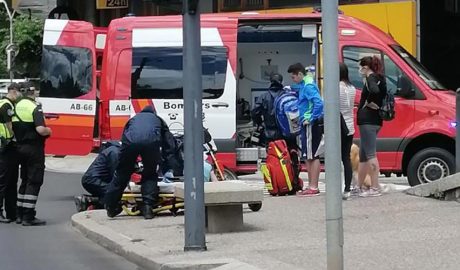 Bombers atenen un motorista ferit a Sant Julià de Lòria