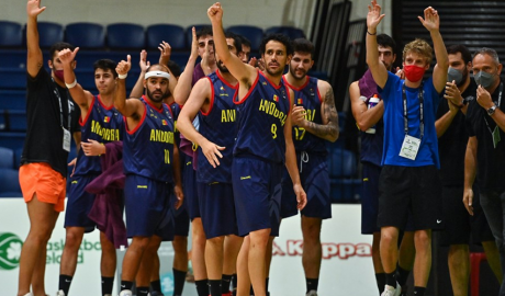 Equip de basquet d'Andorra. Foto: Federació de Bàsquet