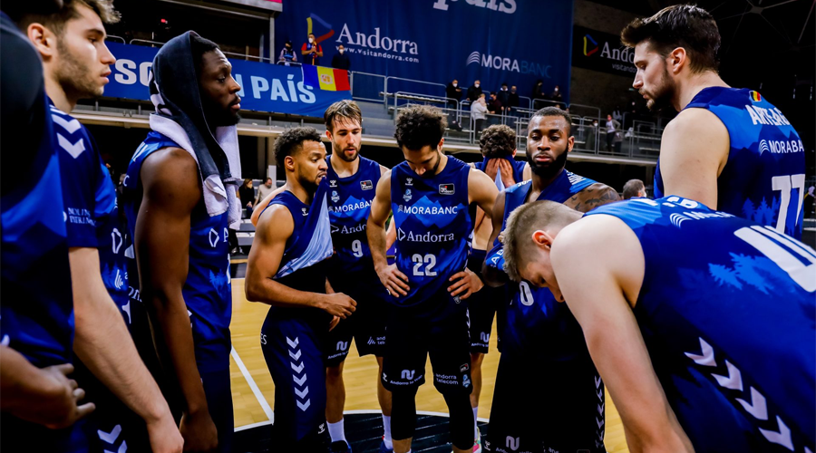 Jugadors del Bàsquet Club Andorra