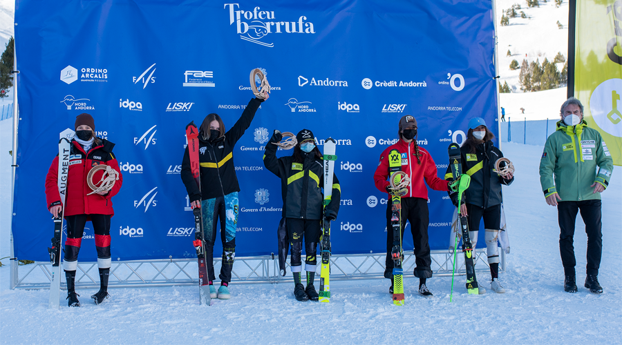 Podi de l'eslàlom gegant U16 femeni