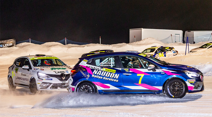 Dos Renault Clio participant a les GSerie 2022