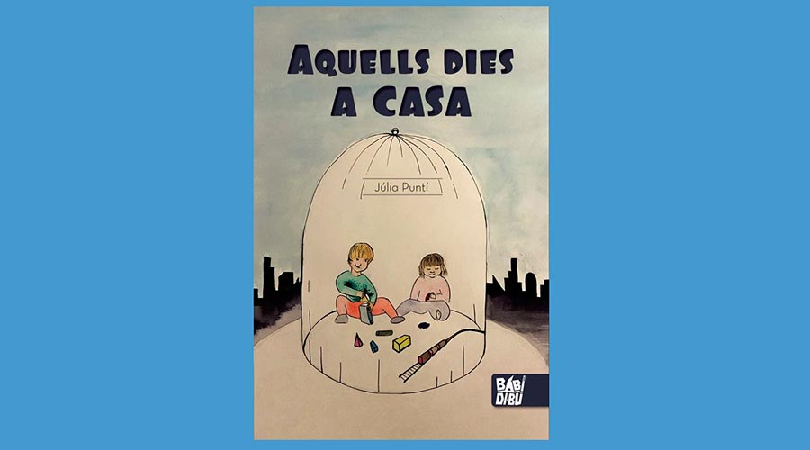 Portada del llibre "Aquells dies a casa"