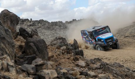 El camió de Llovera en el Dakar 2022