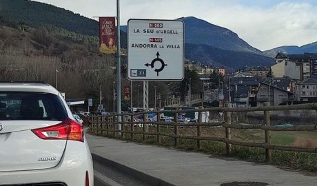 Retencions de vehicles a la Seu d'Urgell