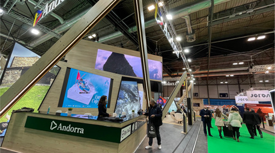 L'estand d’Andorra a la fira FITUR de Madrid