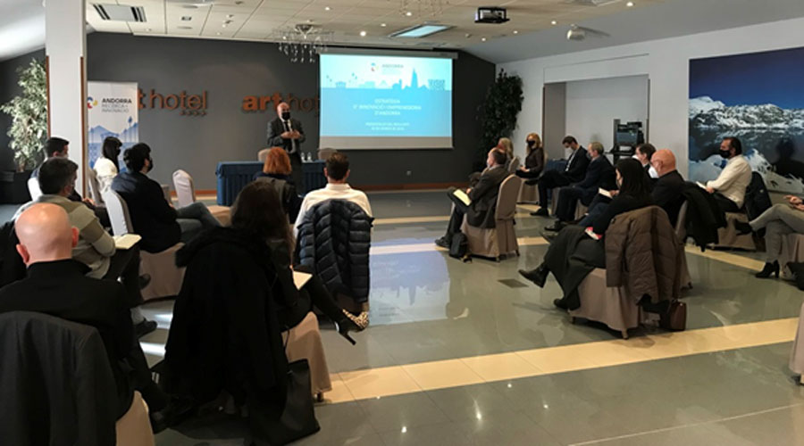 segona jornada de les Taules de Treball en el marc de l’Estratègia d’Innovació i Emprenedoria d’Andorra