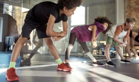 Exercici d'adolescents