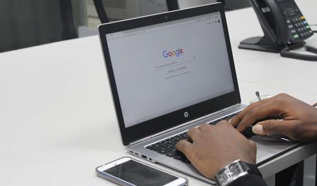 Google en un ordinador