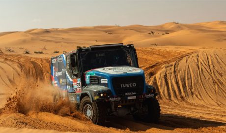 L'Iveco que pilota Llovera