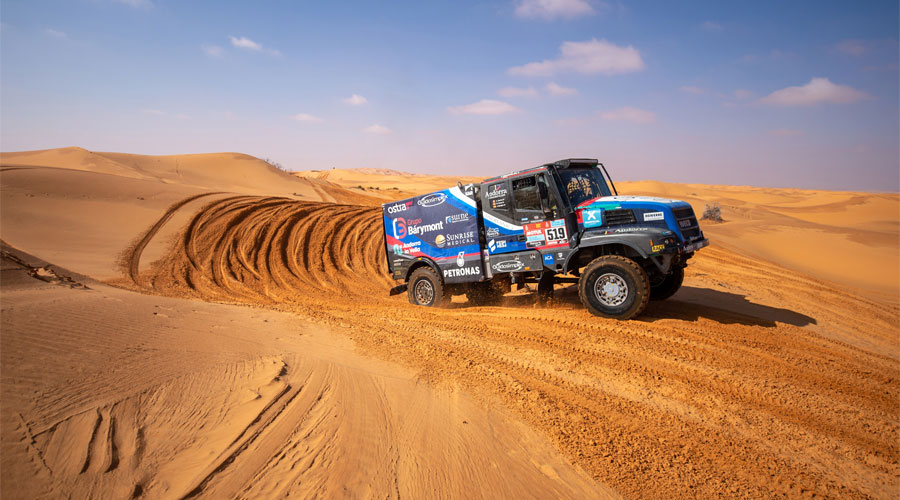 El camió de Llovera al Dakar 2022