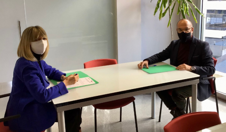 Celine Mandicó i Carles Campuzano i Canadés