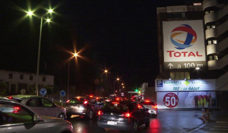 Cua a Sant Julià de Lòria per sortir del Principat