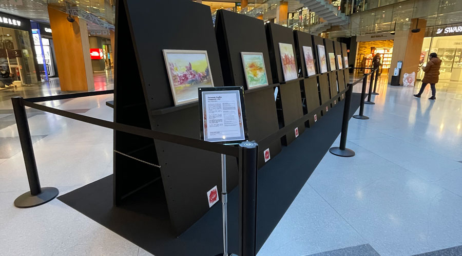 Exposició de Fernanda Estalles a illa Carlemany