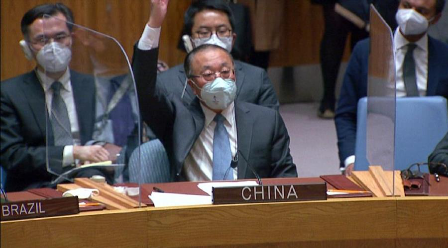 La Xina s'absté en la resolució de l'ONU contra l'atac a Ucraïna