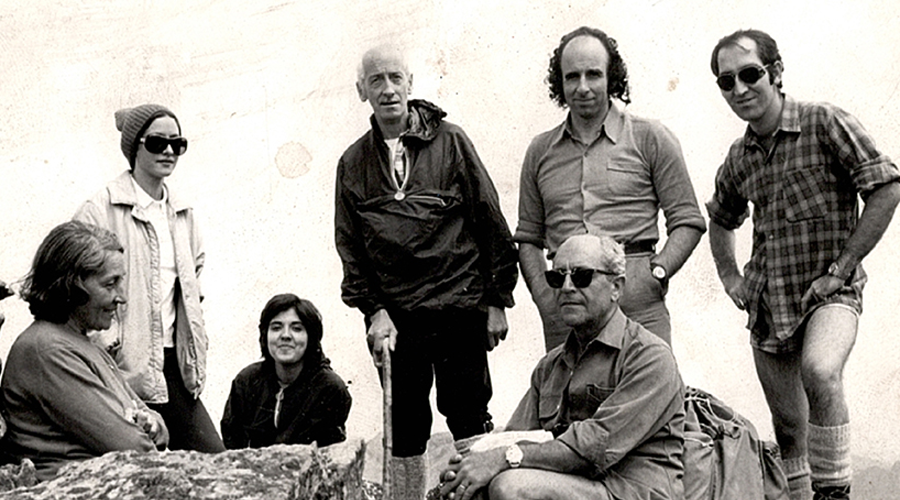 Un grup d'excursionistes