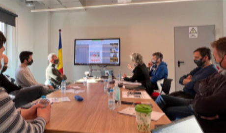 Una sessió de l'Assemblea General de l'Andorra Esports Clúster