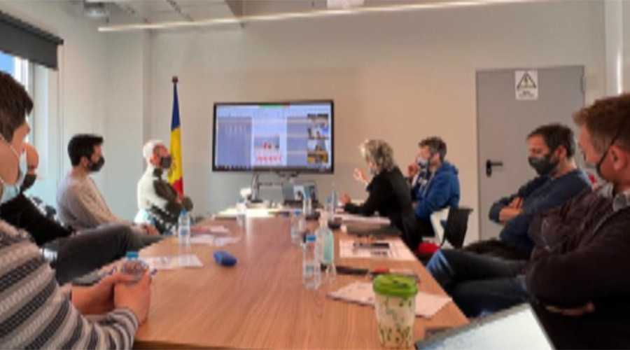 Una sessió de l'Assemblea General de l'Andorra Esports Clúster