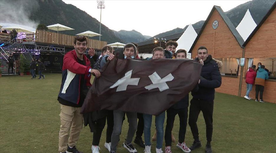 Públic a l'Andorra Mountain Músic de l'hivern