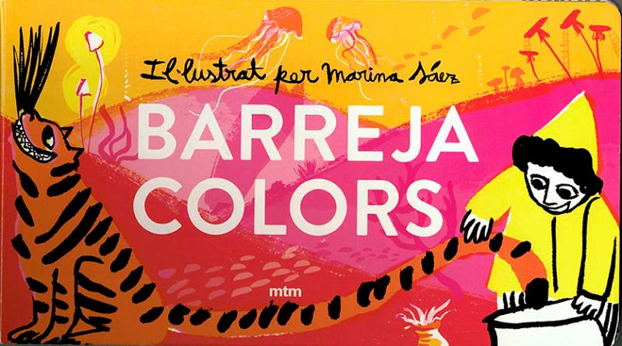 Portada del llibre infanti Barreja colors