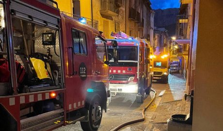 Bombers actuant a Oliana