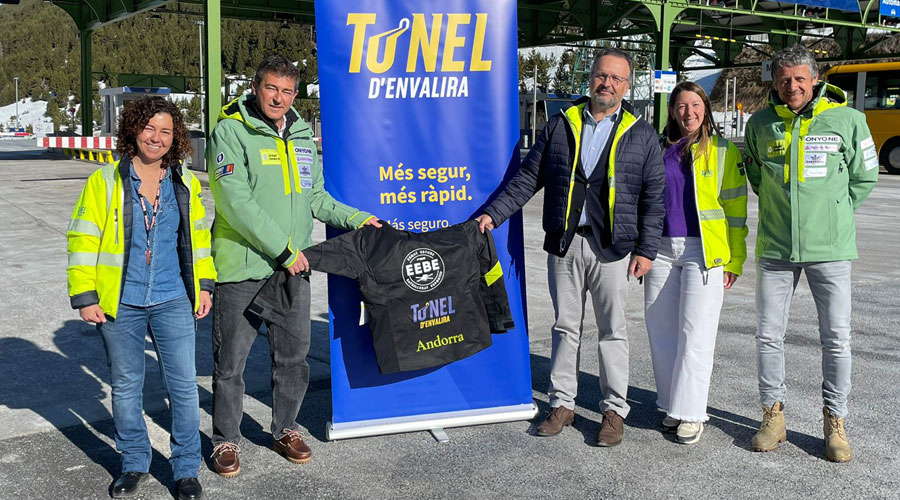 Responsables de la FAE i de Túnel d'Envalira