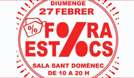 Cartell de la jornada Fora Estocs