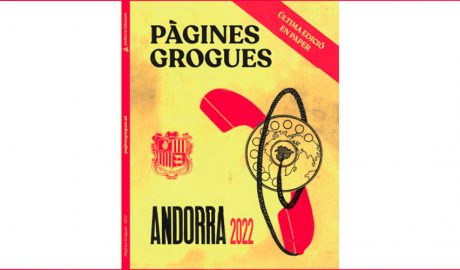 Portada de l'última guia telefònica en paper