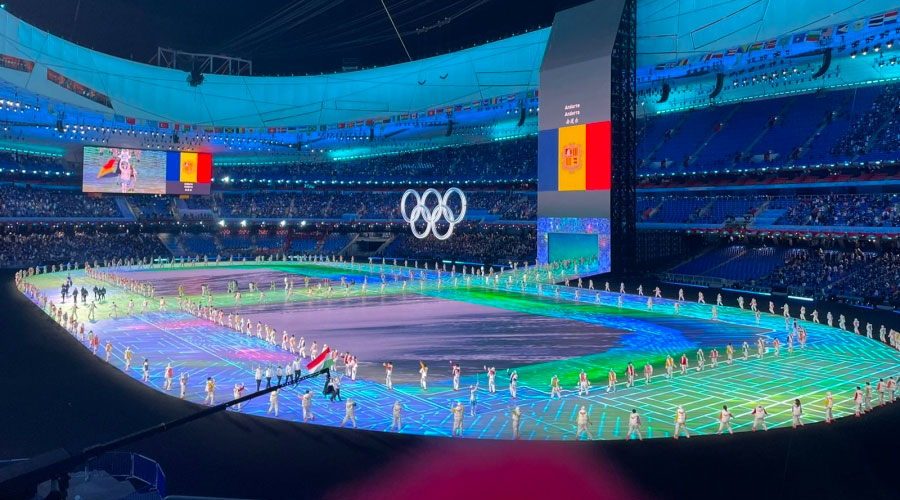 Maeva Estévez d'abanderada als Jocs Olímpics de Pequín 2022