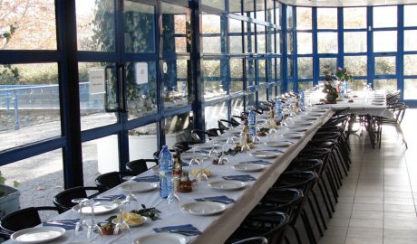 El menjador del restaurant del Parc del Segre