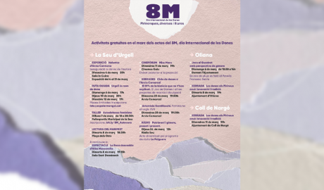 Activitats grauïtes en el marc dels actes del 8M, dia Internacional de les Dones a l'Alt Urgell