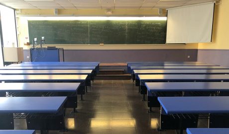 Aula buida de l'ETSEIB
