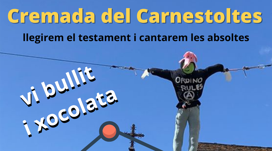 Cremada del Rei Carnestoltes a Ordino