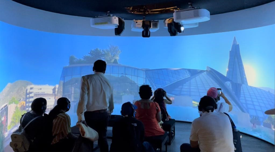 El pavelló d'Andorra a l'Expo Dubai