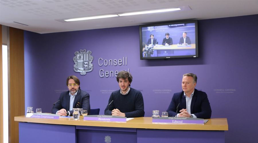 Ferran Costa, Carles Enseñat i Carles Naudi