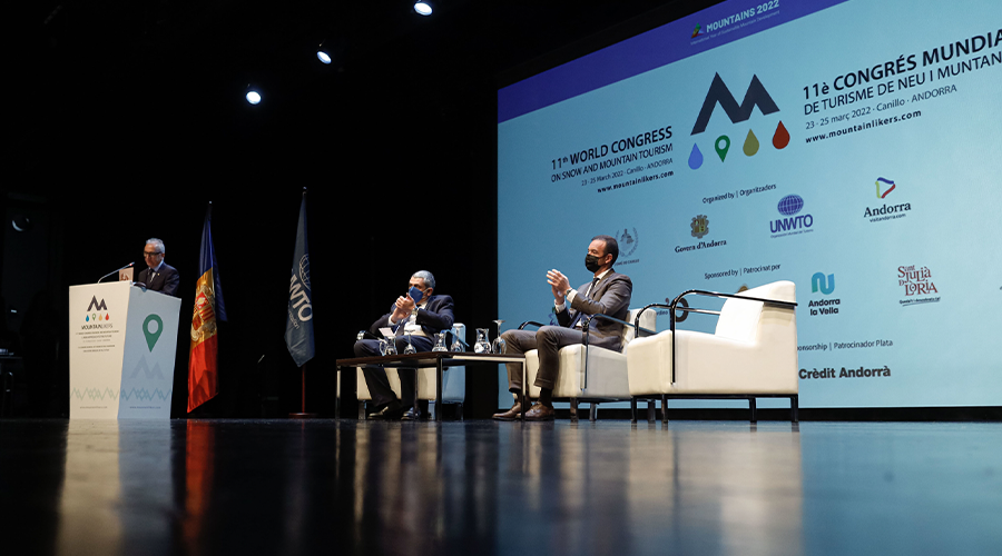 Inauguració del 11è Congrés Mundial de Turisme de Neu i Muntanya