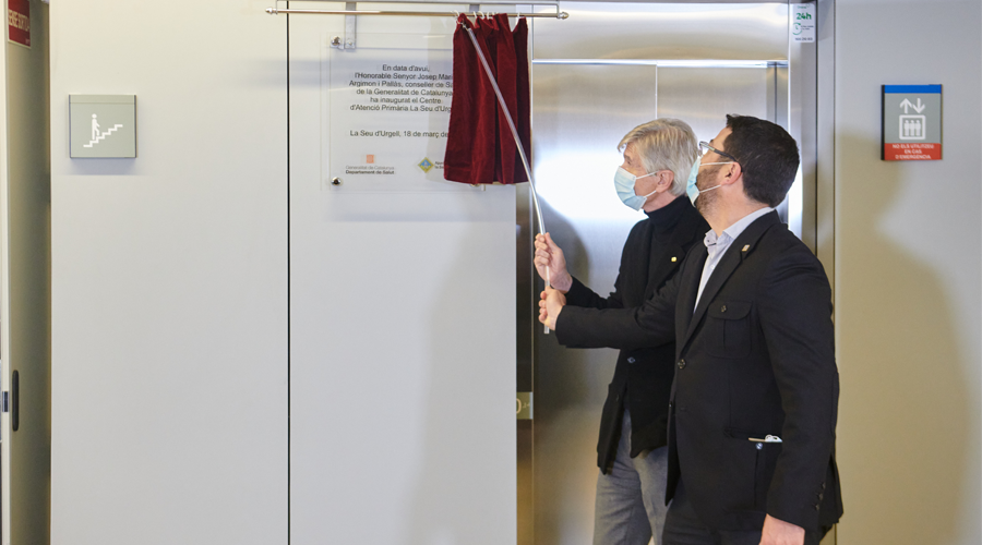 Inauguració del CAP La Seu d'Urgell