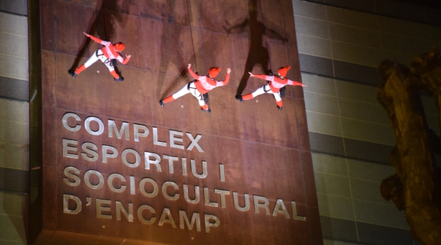 l'espectacle 'la 5a façana i la neu'