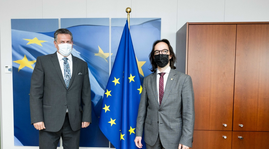 Maroš Šefčovič i Landry Riba