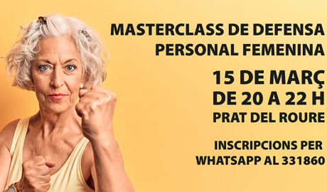 Masterclass de defensa personal femenina