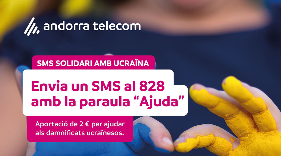 SMS solidari amb Ucraïna