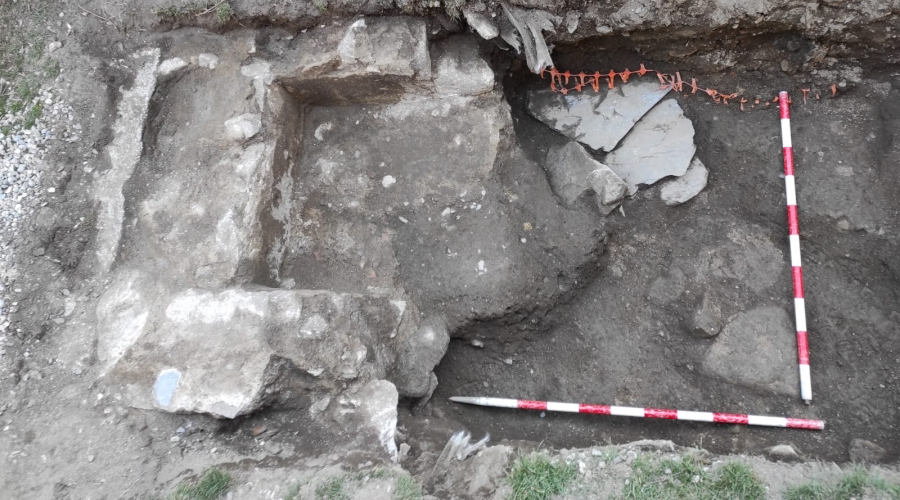 Troballa arqueològica a l’església de Santa Coloma