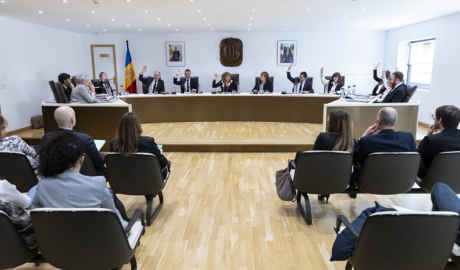 Una sessió del Consell de Comú d'Andorra la Vella